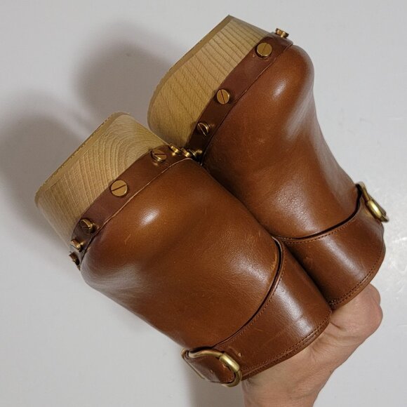 NEW Veronica Beard Alec Clog Womens 8.5 Retro Hippie Cottage Chic 70s Designer - Picture 3 of 9